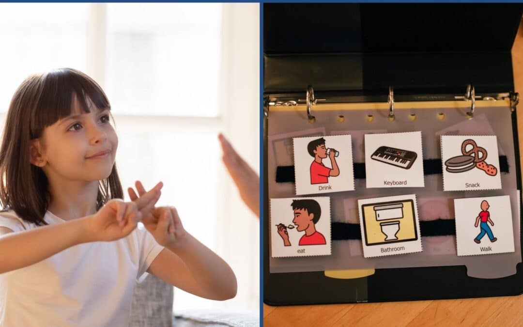 How Can Sign Language and Pictures Help Hearing Children Communicate?